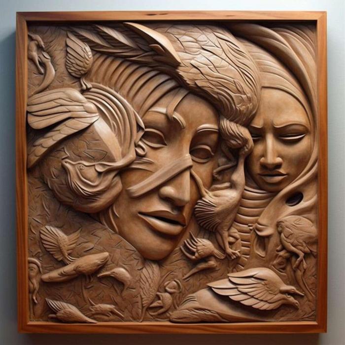 نموذج ثلاثي الأبعاد لآلة CNC 3D Art 